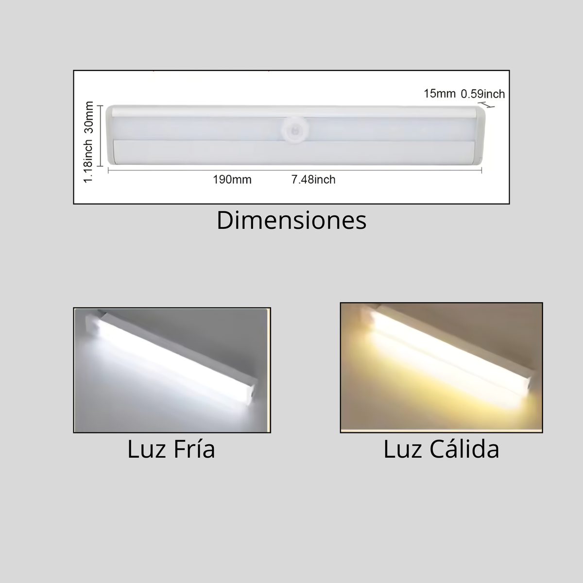 Barra Led Inalámbrica Inteligente
