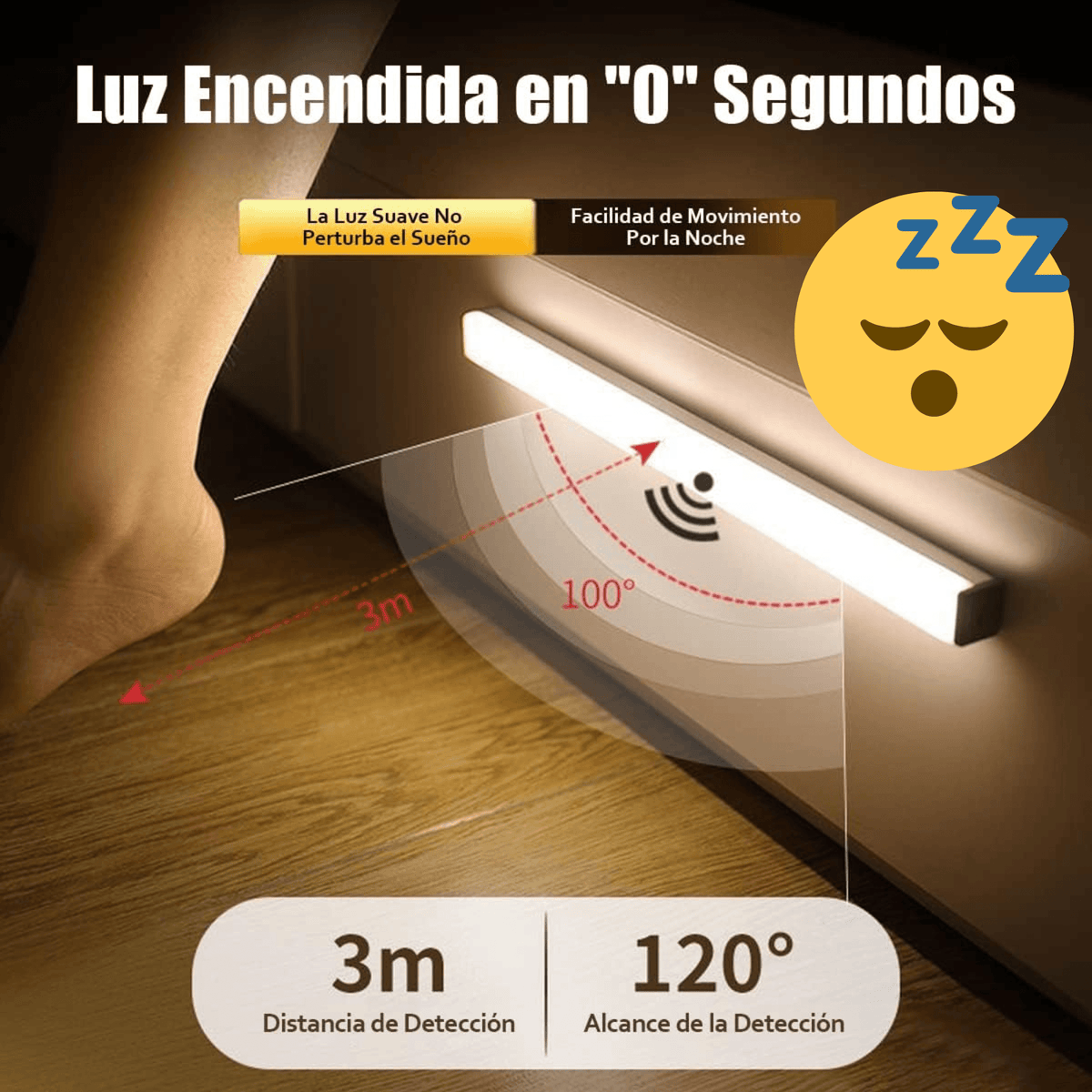 Barra Led Inalámbrica Inteligente